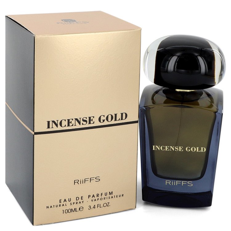 Incense Gold Women Eau De Parfum Spray (Unisex) 3.4 oz (100 ml) by Riiffs
