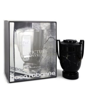 Invictus Onyx Men Eau De Toilette Spray Collector Edition 3.4 oz (100 ml) by Paco Rabanne