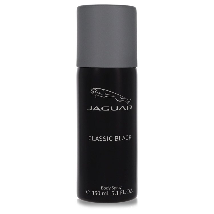 Jaguar Classic Black Men Body Spray 5 oz (150 ml) by Jaguar
