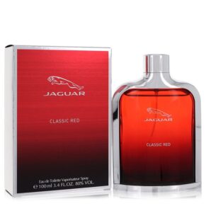 Jaguar Classic Red Men Eau De Toilette Spray 3.4 oz (100 ml) by Jaguar