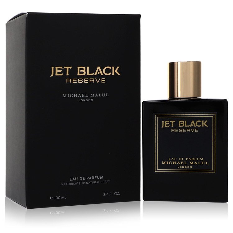 Jet Black Reserve Men Eau De Parfum Spray 3.4 oz (100 ml) by Michael Malul