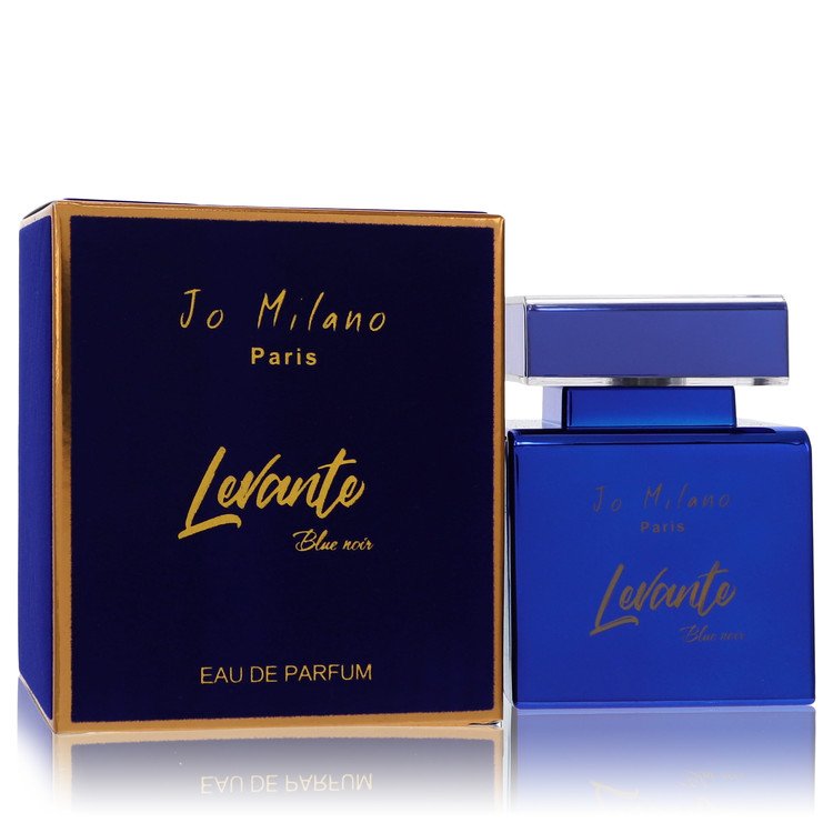 Jo Milano Levante Blue Noir Men Eau De Parfum Spray (Unisex) 3.4 oz (100 ml) by Jo Milano
