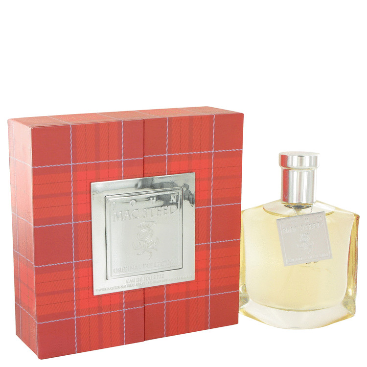 John Mac Steed Red Men Eau De Toilette Spray 3.4 oz (100 ml) by John Mac Steed