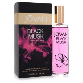 Jovan Black Musk Women Cologne Concentrate Spray 3.25 oz by Jovan