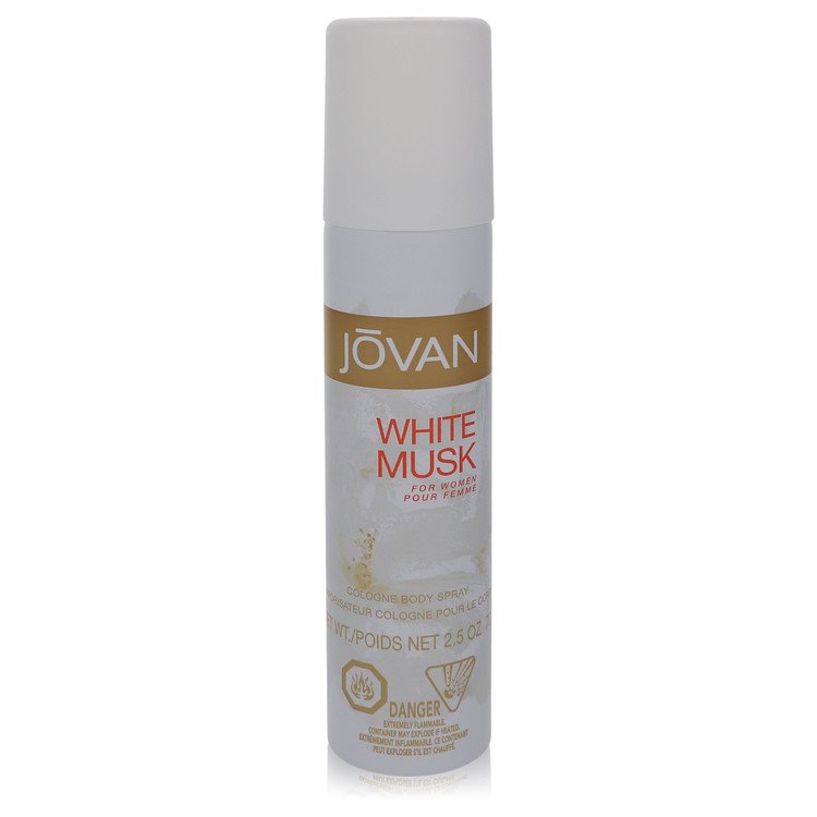Jovan White Musk Women Body Spray 2.5 oz (75 ml) by Jovan
