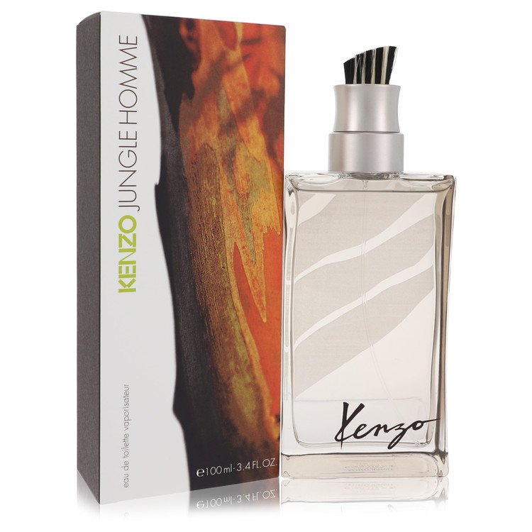 Jungle Men Eau De Toilette Spray 3.4 oz (100 ml) by Kenzo