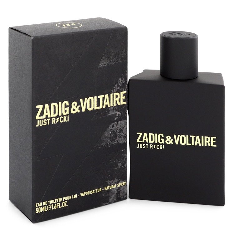 Just Rock Men Eau De Toilette Spray 1.6 oz (50 ml) by Zadig & Voltaire