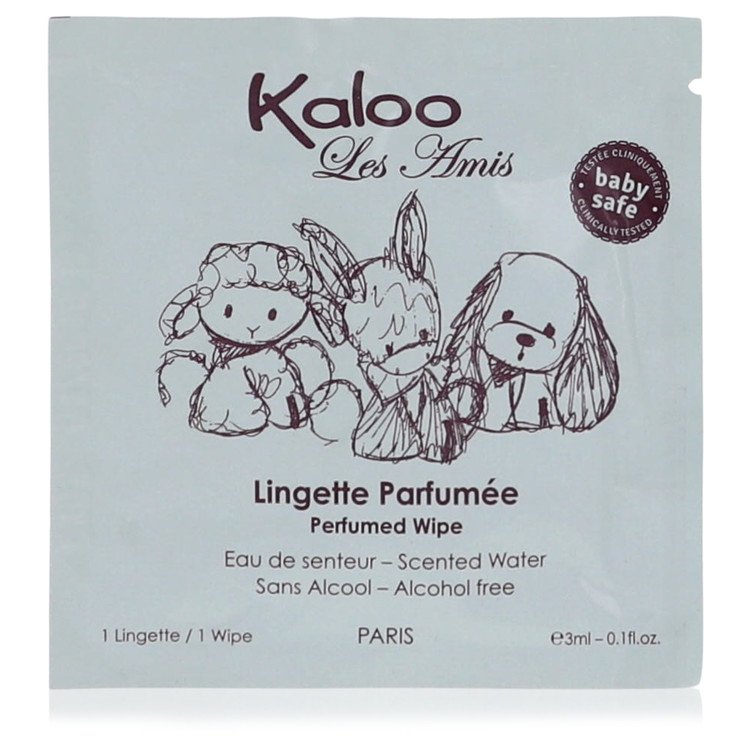 Kaloo Les Amis Men Pefumed Wipes 0.1 oz by Kaloo