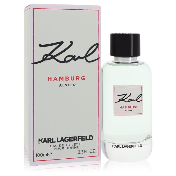 Karl Hamburg Alster Men Eau De Toilette Spray 3.3 oz (100 ml) by Karl Lagerfeld