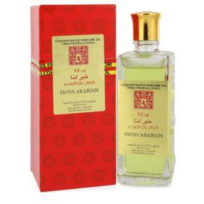 Khairun Lana Women Concentrated Perfume Oil Free From Alcohol (Unisex) 3.2 oz by Swiss Arabian