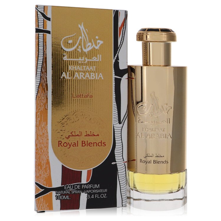 Khaltat Al Arabia Men Eau De Parfum Spray (Royal Blends) 3.4 oz (100 ml) by Lattafa