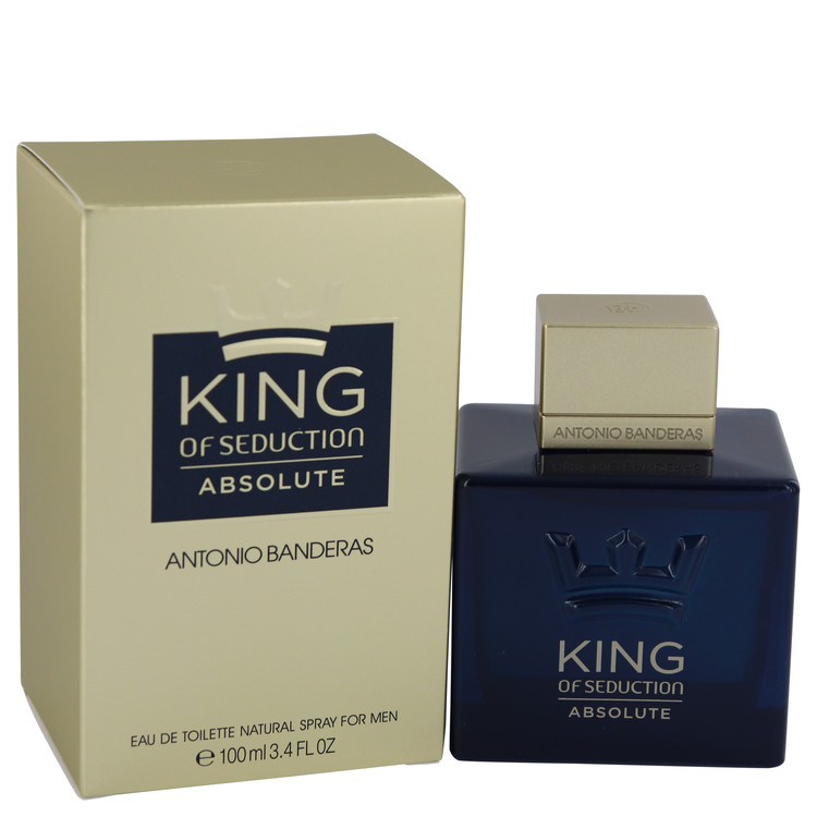 King Of Seduction Absolute Men Eau De Toilette Spray 3.4 oz (100 ml) by Antonio Banderas