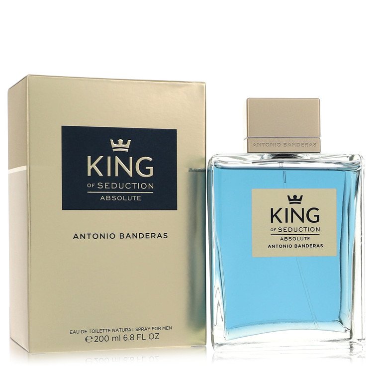 King Of Seduction Absolute Men Eau De Toilette Spray 6.7 oz (200 ml) by Antonio Banderas