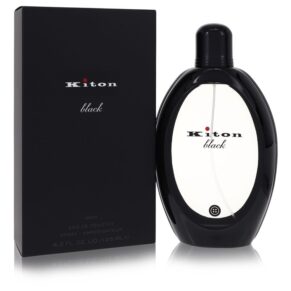 Kiton Black Men Eau De Toilette Spray 4.2 oz (125 ml) by Kiton
