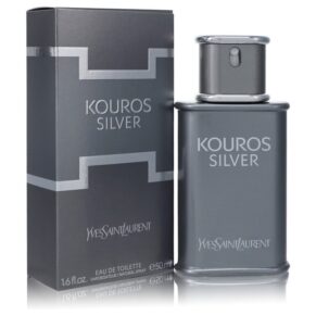 Kouros Silver Men Eau De Toilette Spray 1.6 oz (50 ml) by Yves Saint Laurent