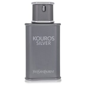 Kouros Silver Men Eau De Toilette Spray (Tester) 3.4 oz (100 ml) by Yves Saint Laurent