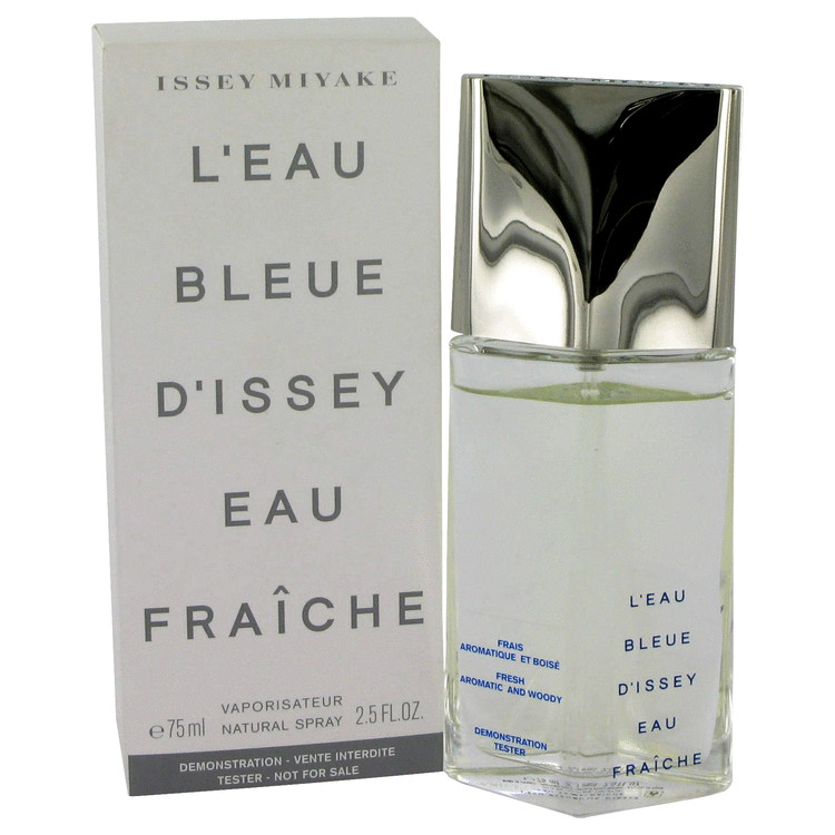 L'Eau Bleue D'Issey Pour Homme Men Eau De Fraiche Toilette Spray (Tester) 2.5 oz (75 ml) by Issey Miyake