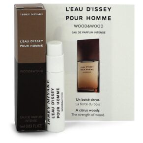 L'Eau D'Issey Pour Homme Wood & Wood Men Vial (Sample) .03 oz by Issey Miyake