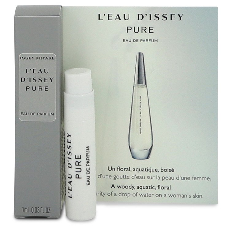 L'Eau D'Issey Pure Women Vial (Sample) EDP .03 oz by Issey Miyake