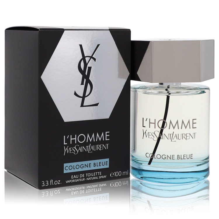 L'Homme Cologne Bleue Men Eau De Toilette Spray 3.4 oz (100 ml) by Yves Saint Laurent