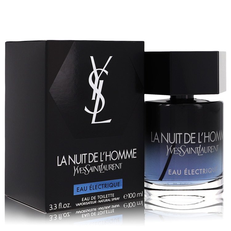 La Nuit De L'Homme Eau Electrique Men Eau De Toilette Spray 3.3 oz (100 ml) by Yves Saint Laurent