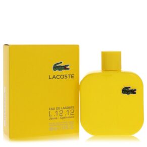 Lacoste Eau De Lacoste L.12.12 Jaune Men Eau De Toilette Spray 3.4 oz (100 ml) by Lacoste
