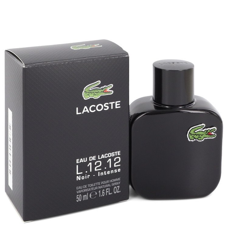 Lacoste Eau De Lacoste L.12.12 Noir Men Eau De Toilette Spray 1.6 oz (50 ml) by Lacoste