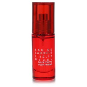 Lacoste Eau De Lacoste L.12.12 Rouge Men Mini EDT Spray (Unboxed) .27 oz by Lacoste