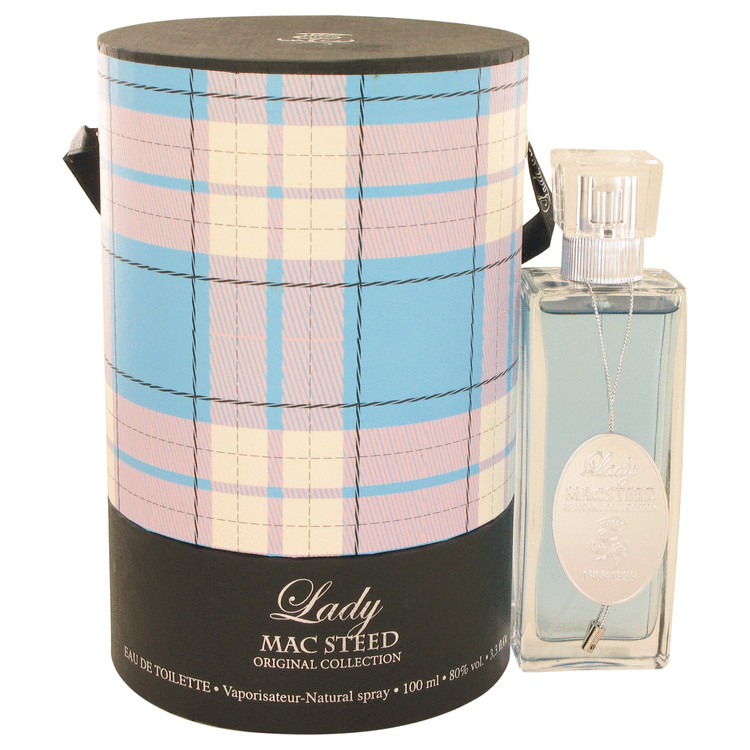 Lady Mac Steed Blue Tartan Women Eau De Toilette Spray 3.4 oz (100 ml) by Lady Mac Steed