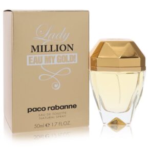Lady Million Eau My Gold Women Eau De Toilette Spray 1.7 oz (50 ml) by Paco Rabanne