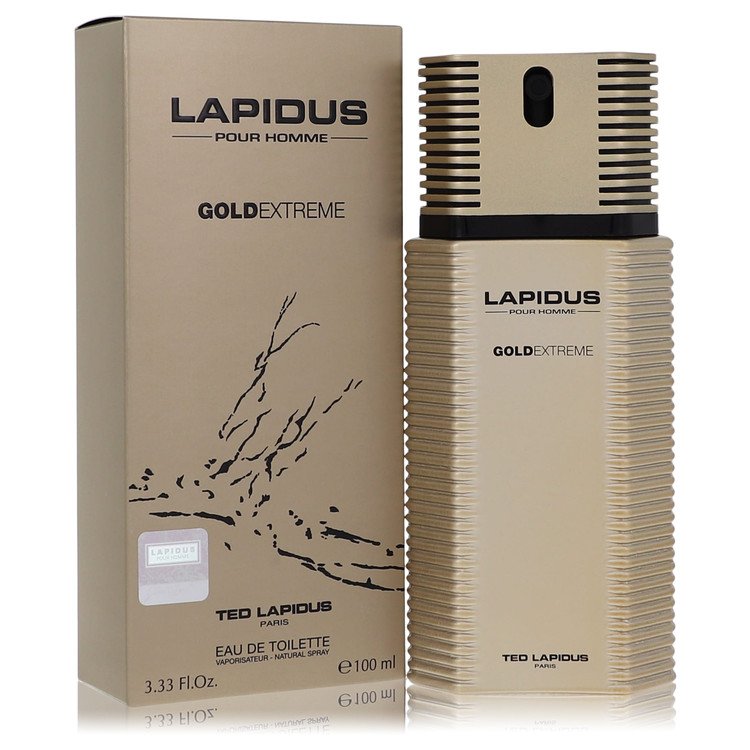 Lapidus Gold Extreme Men Eau De Toilette Spray 3.4 oz (100 ml) by Ted Lapidus