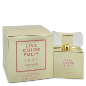 Live Colorfully Luxe Women Eau De Parfum Spray 3.4 oz (100 ml) by Kate Spade
