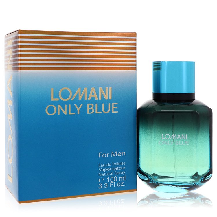 Lomani Only Blue Men Eau De Toilette Spray 3.3 oz (100 ml) by Lomani