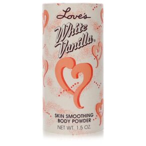 Love's White Vanilla Women Skin Smoothing Body Powder 1.5 oz by Dana