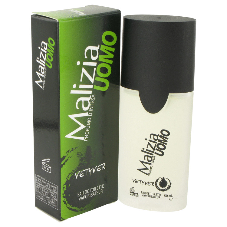 Malizia Uomo Men Eau De Toilette Spray 1.7 oz (50 ml) by Vetyver