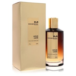 Mancera Aoud Café Women Eau de Parfum Spray (Unisex) 4 oz (120 ml) by Mancera