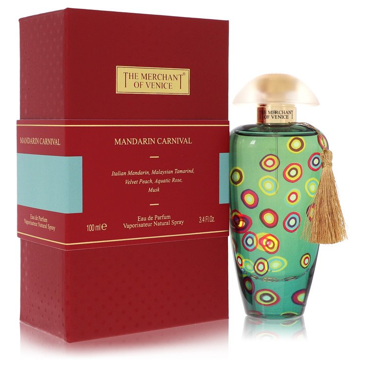 Mandarin Carnival Women Eau De Parfum Spray 3.4 oz (100 ml) by The Merchant Of Venice