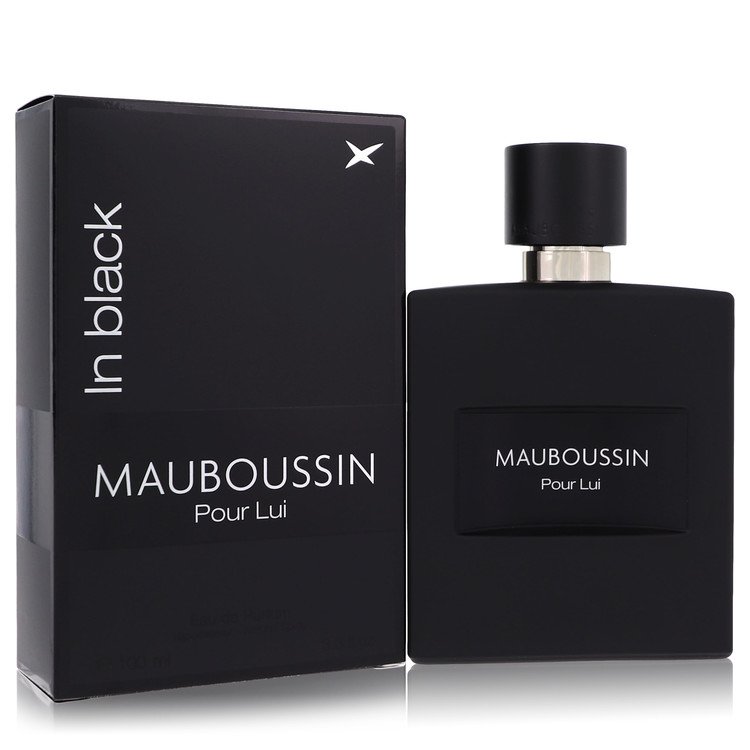 Mauboussin Pour Lui In Black Men Eau De Parfum Spray 3.4 oz (100 ml) by Mauboussin