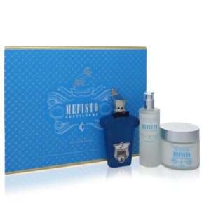 Mefisto Gentiluomo Men Gift Set: 3.4 oz (100 ml) Eau De Parfum Spray + 3.4 oz (100 ml) Deodorant Spray + 6.7 oz (200 ml) Shave and Post Shave Cream by Xerjoff