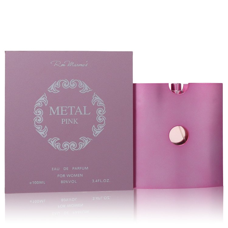 Metal Pink Women Eau De Parfum Spray 3.4 oz (100 ml) by Ron Marone's
