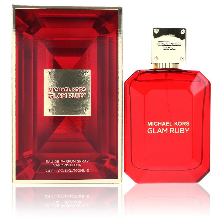 Michael Kors Glam Ruby Women Eau De Parfum Spray 3.4 oz (100 ml) by Michael Kors