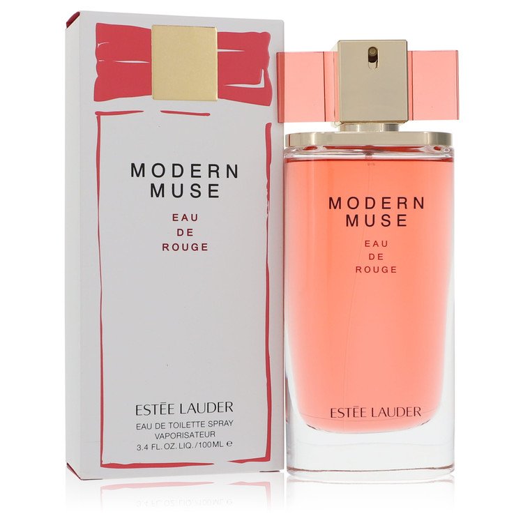 Modern Muse Eau De Rouge Women Eau De Toilette Spray 3.4 oz (100 ml) by Estee Lauder