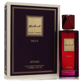 Modest Pour Femme Deux Women Eau De Parfum Spray 3.4 oz (100 ml) by Afnan