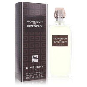 Monsieur Givenchy Men Eau De Toilette Spray 3.4 oz (100 ml) by Givenchy