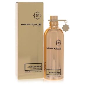 Montale Aoud Leather Women Eau De Parfum Spray (Unisex) 3.4 oz (100 ml) by Montale