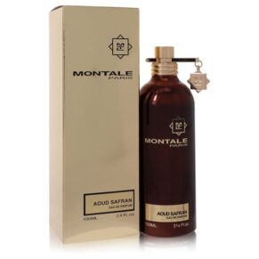 Montale Aoud Safran Women Eau De Parfum Spray 3.4 oz (100 ml) by Montale