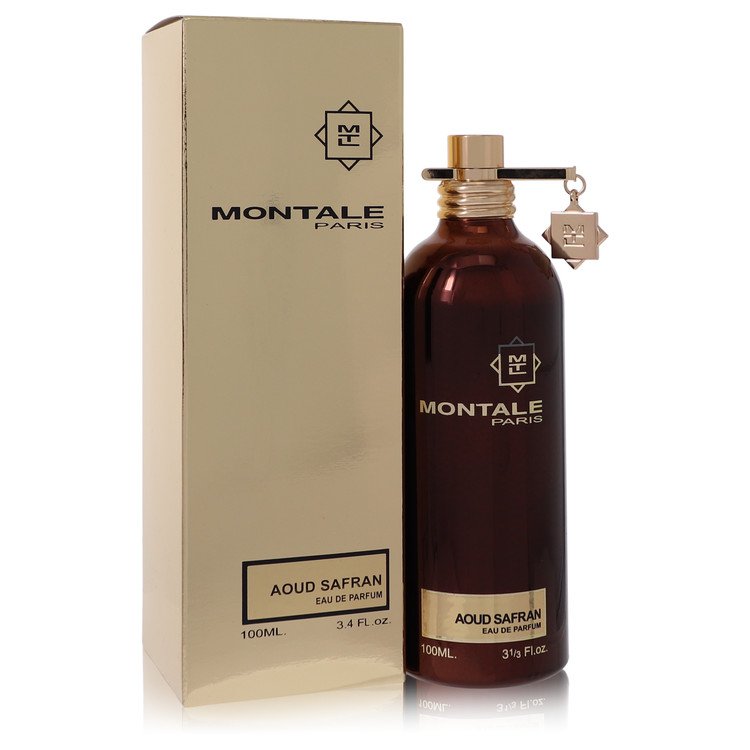 Montale Aoud Safran Women Eau De Parfum Spray 3.4 oz (100 ml) by Montale