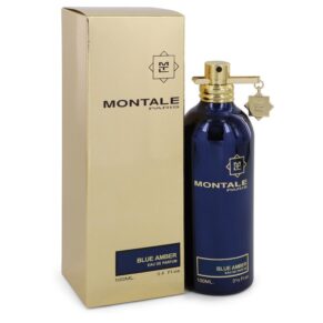 Montale Blue Amber Women Eau De Parfum Spray (Unisex) 3.4 oz (100 ml) by Montale