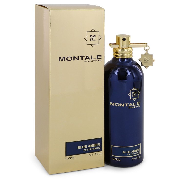 Montale Blue Amber Women Eau De Parfum Spray (Unisex) 3.4 oz (100 ml) by Montale