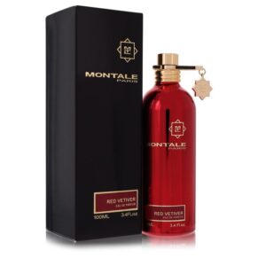 Montale Red Vetiver Men Eau De Parfum Spray 3.4 oz (100 ml) by Montale